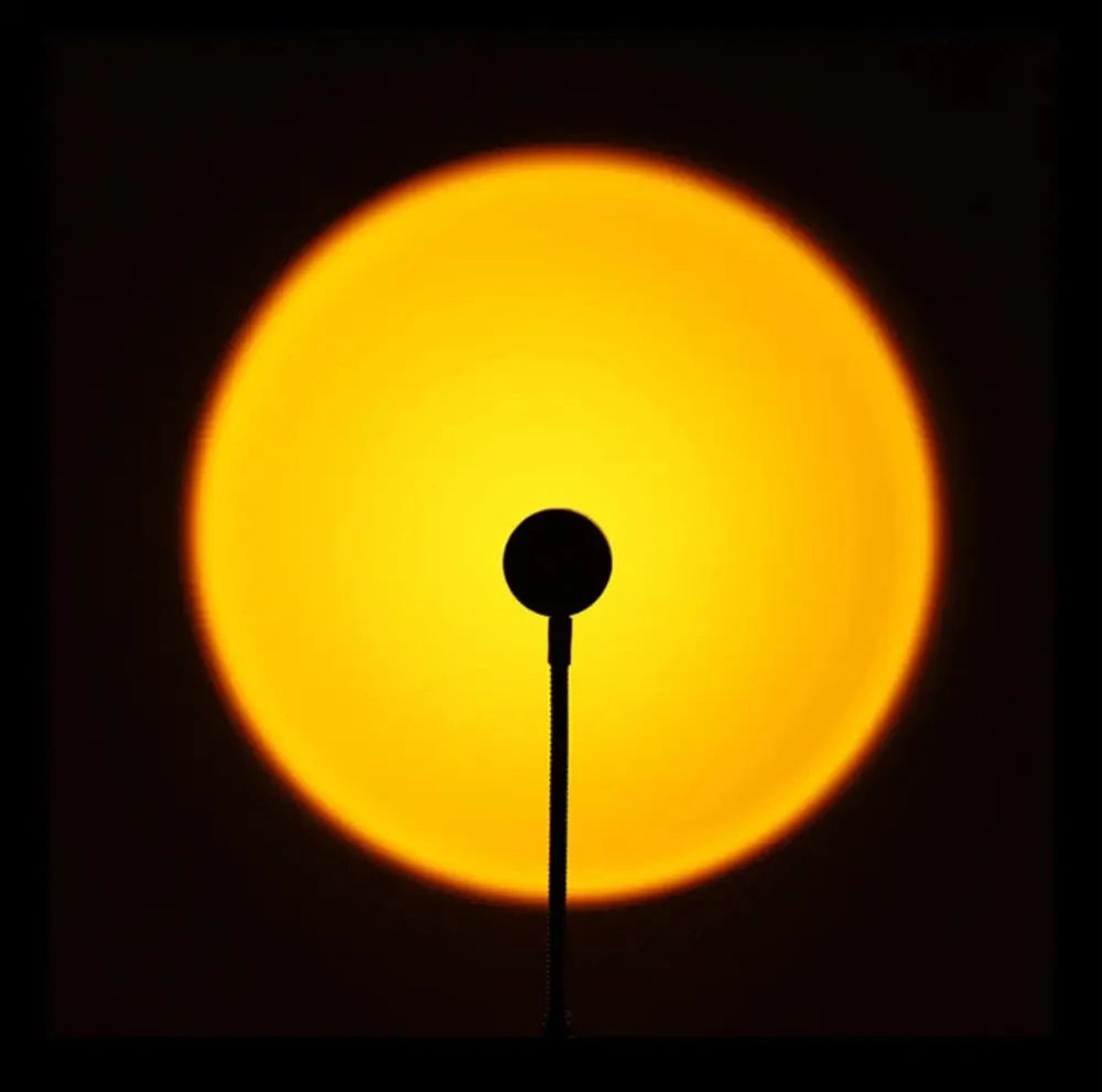 Sunset Projection Lamp Home Decoration Atmosphere Lamp Multi-angle Rotatable Suitable Neon Lights For Home Living Room Bedroom